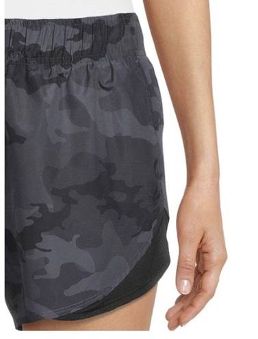 Athletic Works  Women's Core Running Shorts black camo nwt gym workout