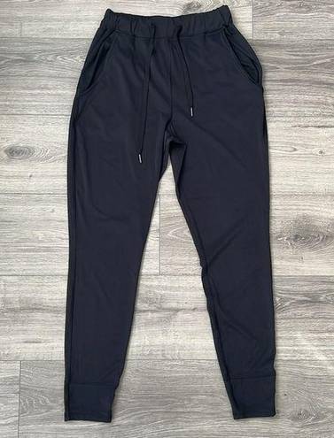 Gottex  Studio Joggers High Rise Black Relaxed Fit Women's Small Stretch EUC