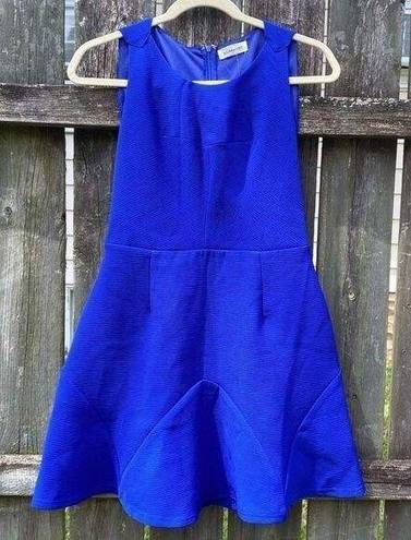 Sugar Lips Sugar + Lips Cobalt Blue Mini Dress NWT | S