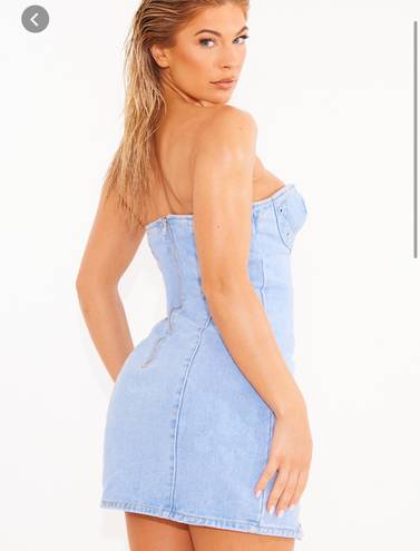 Pretty Little Thing Denim Mini Dress