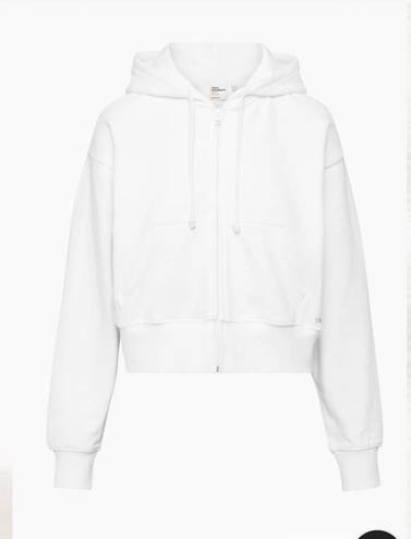 Aritzia TNA Fleece Boyfriend Boxy Zip Hoodie