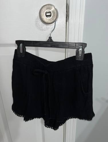 Bebop Black Flowy Shorts