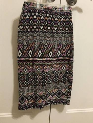 Sans Souci Printed Pencil Skirt size small