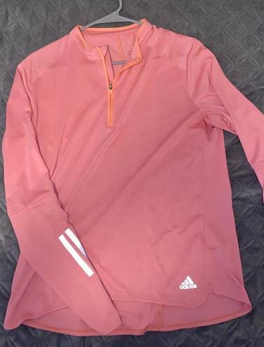 Adidas Light Pink  Half Zip