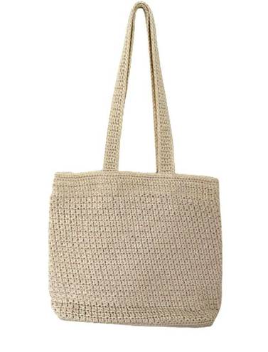 The Sak  Womens Casual Classics Crochet Slouchy Tote Shoulder Bag