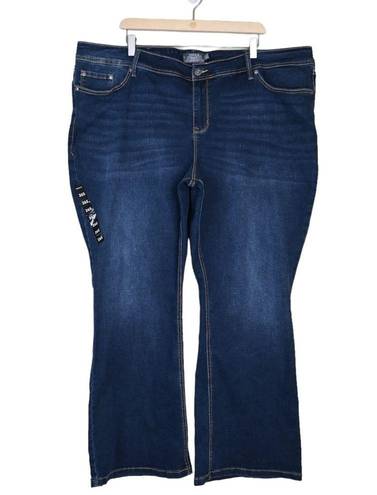 Torrid  Womens 26 Short Plus Luxe Slim Boot Jeans NEW