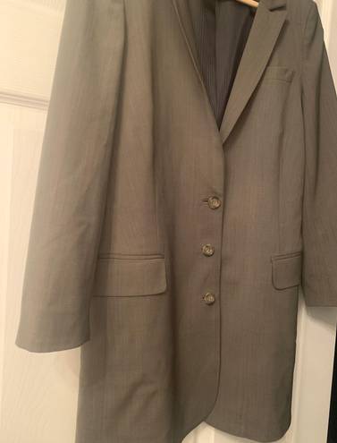 Elizabeth and James Grey Designer   Long Blazer