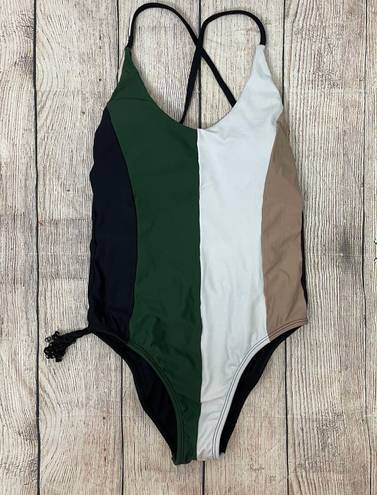 PilyQ Colorblock Farrah One-Piece Swimsuit