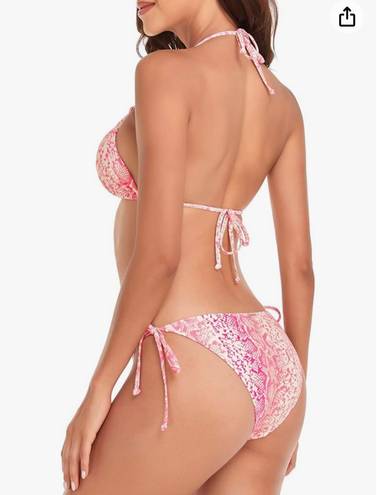 Relleciga Women's Triangle Bikini Set