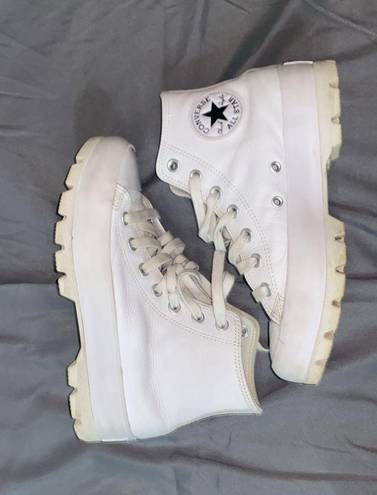 Converse White Hightop