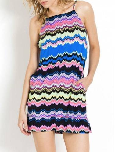 PilyQ New.  chevron dress/coverup. Normally $154. M/L￼