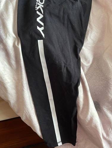 DKNY  Sport BLACK LEGGINGS SMALL Capri