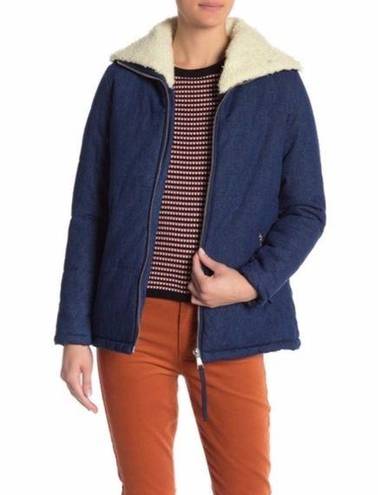 Romeo + Juliet Couture NWT  Shearling  Denim Jacket