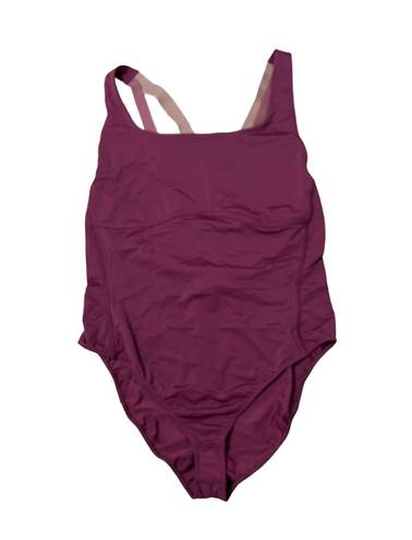 Fabletics Maroon  Swimsuit