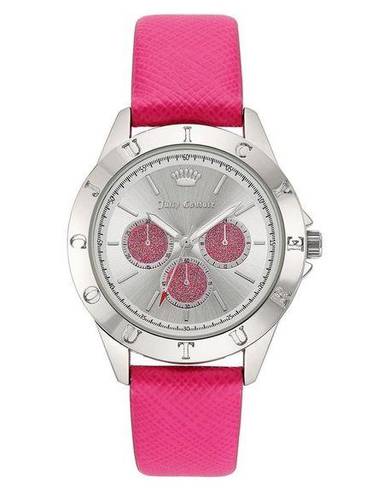 Juicy Couture  Pink Silver Women Watch One Size