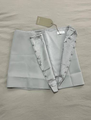 Meshki Grey Mini Skirt