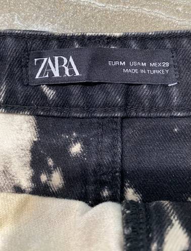 ZARA Tie Dye Mini Cotton Skirt