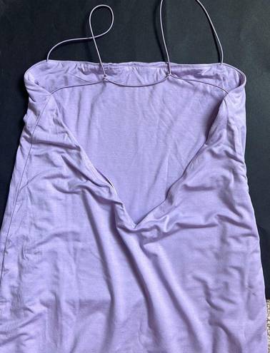 Day & Night Lavender Bodycon Mini Dress  Size Medium