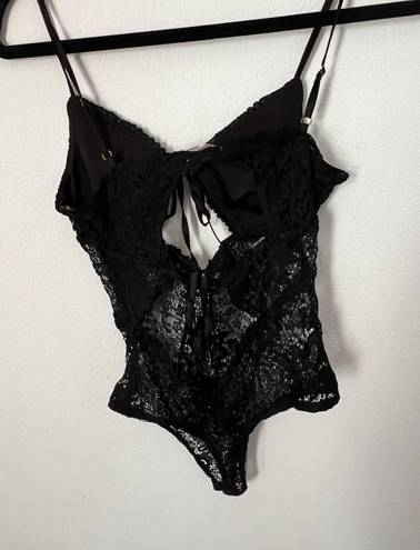 Skylar Rose Black Lace Bodysuit