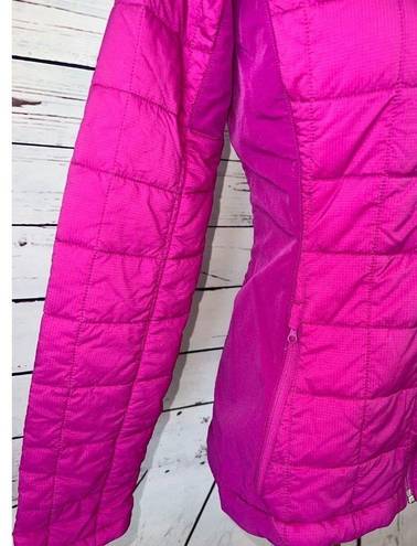 Burton  AK Quilted Puffer jacket SMALL Helium Insulator Full Zip Snowboard Pink