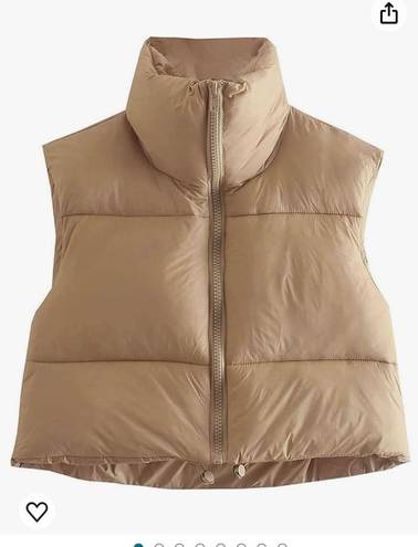 Amazon Crop Puffer Vest