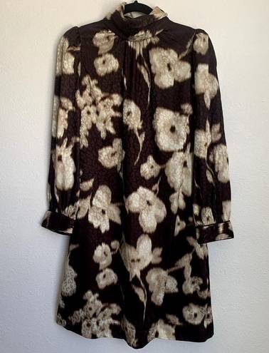 Tuckernuck  Dappled Hollyhock Faven Dress in Brown