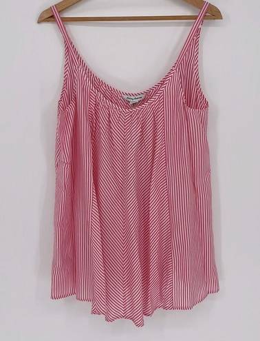 Tommy Bahama  Palm Cove Striped Tank Pink White Women’s Size Large New with tags!