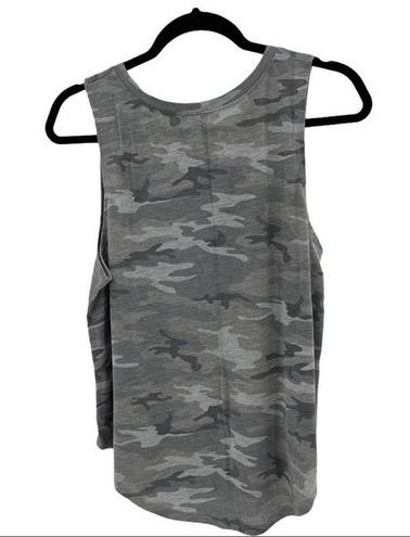 Grayson Threads  Women’s Camo "Roll With It" Sushi Graphic Tank Top Size L