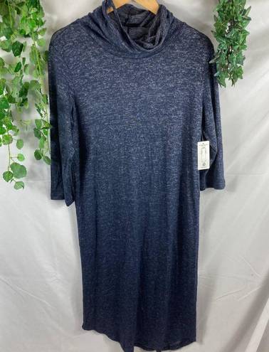 Bobeau NWT  Knit Cowl Neck Knee Length Dress