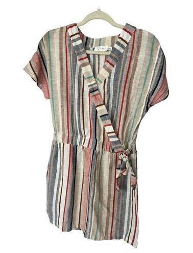 RD Style  striped dress | red/tan stripes size medium