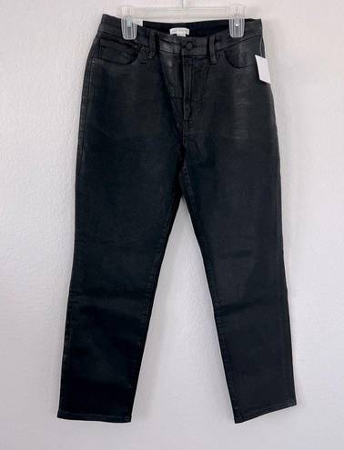 Good American  Coated Good Classic Jeans