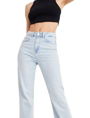 A.L.C. Because Of BOA Wide Leg High Rise Waist Mom Jeans Size Large USA 12-14