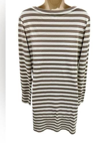 Krass&co The  store tshirt long sleeve crewneck stripped dress