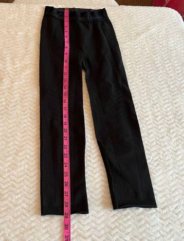 Lululemon Time Warp Compression Black Midrise 7/8 Leggings Tights Womens Size 0