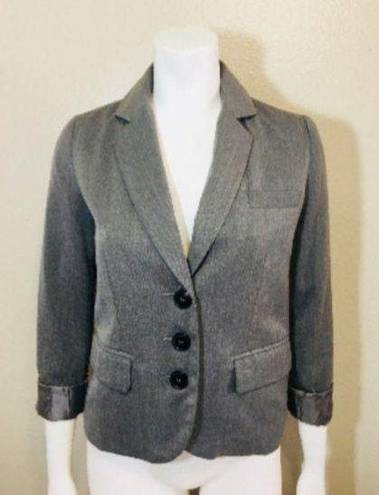 Divided  Gray Blazer Sz 4