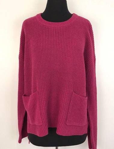 MELLODAY NWT  Two Pocket Knit Pullover Sweater