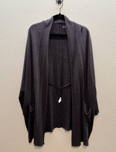 Beyond Yoga  Spacedye Grey Long Sleeve Oversized Open Front Cardigan - XS/S