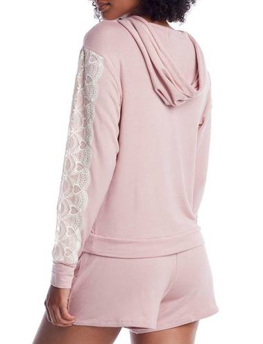 Flora Nikrooz  Pink Sally Lounge Hoodie size small