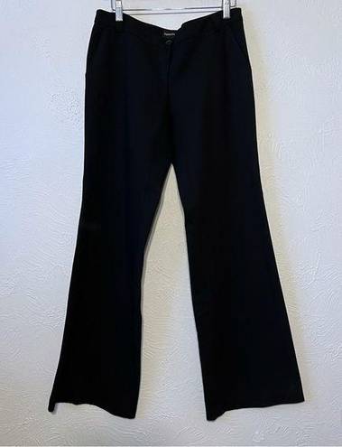 Emporio Armani  Wool Boot Cut Flare Dress Pants Size 8