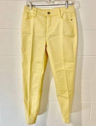 St. John’s Bay St. John's Bay Yellow Skinny Leg Women's Pant