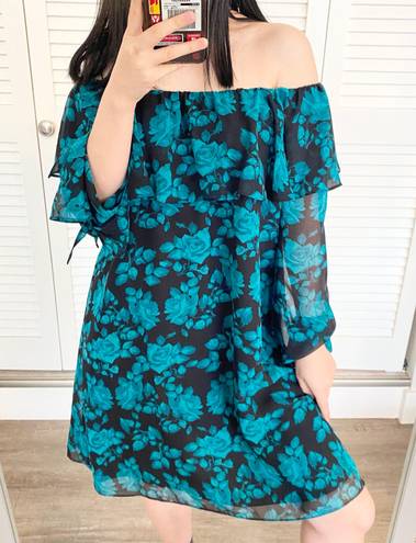 Sam Edelman off shoulder floral mini dress