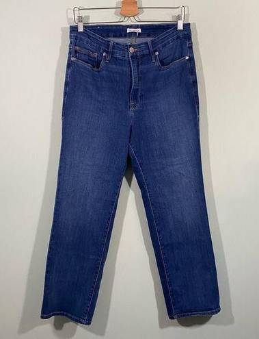 Good American  Women's Blue Classic High Rise Straight Leg Jeans Size 15