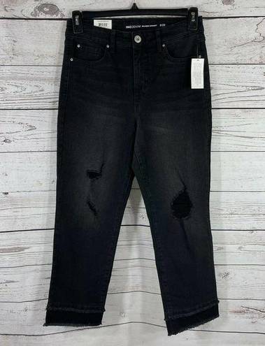 INC  SZ 8/29 Ankle Jeans Delancey Straight Leg High-Rise Distressed Galaxy Wash