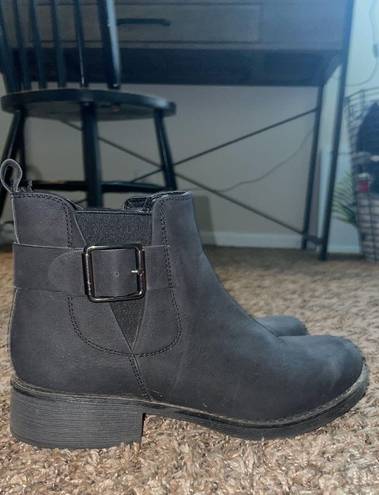 X-Appeal Black Ankle Boots