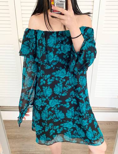 Sam Edelman off shoulder floral mini dress