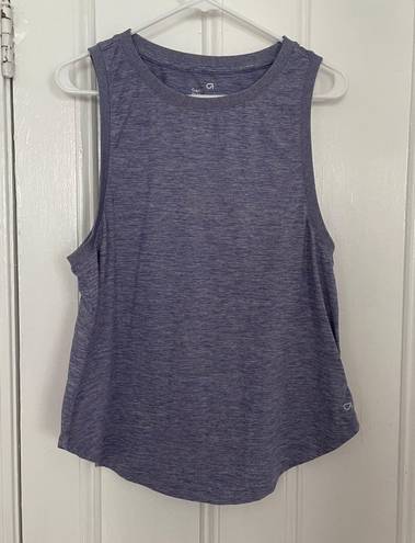 Gap Brushed Tech Jersey Tank Heather Purple