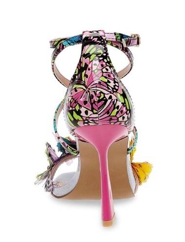 Betsey Johnson  Everlee Sandals, Lilac Multi, Size 6 New in Box