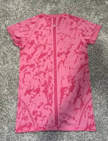 Lululemon Pink Swiftly Tech Short Sleeve