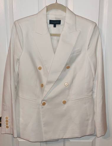 Talbots NWOT  White Suit Jacket