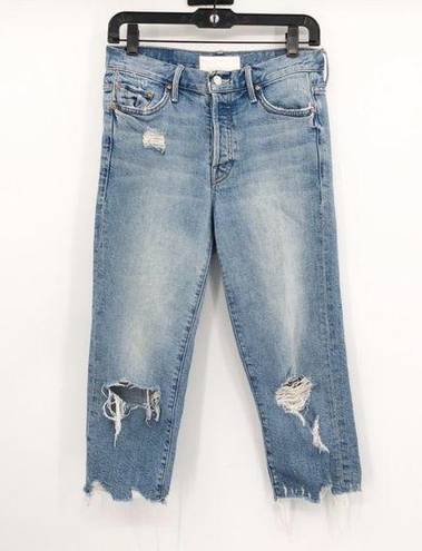 Petal Mother Superior The Almost Saint Crop  pusher Distressed Jeans size 24